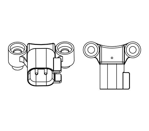 Hella 011225921 Black 12V Bx Trumpet Horn Kit