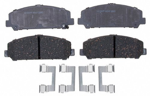 ACDelco Silver 14D1286CH Ceramic Front Disc Brake Pad Set with Hardware