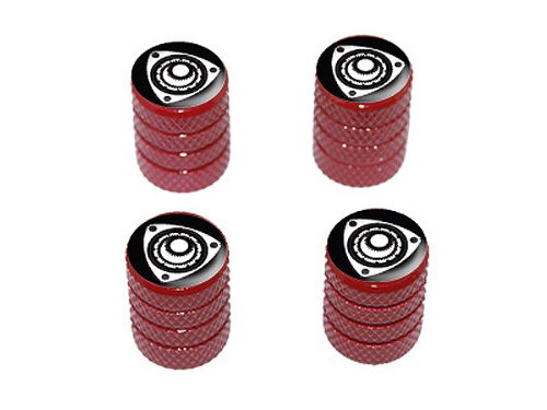 Graphics & More Rotary Rotor Engine Rx-8 Rx-7 - Tire Rim Valve Stem Caps - Red