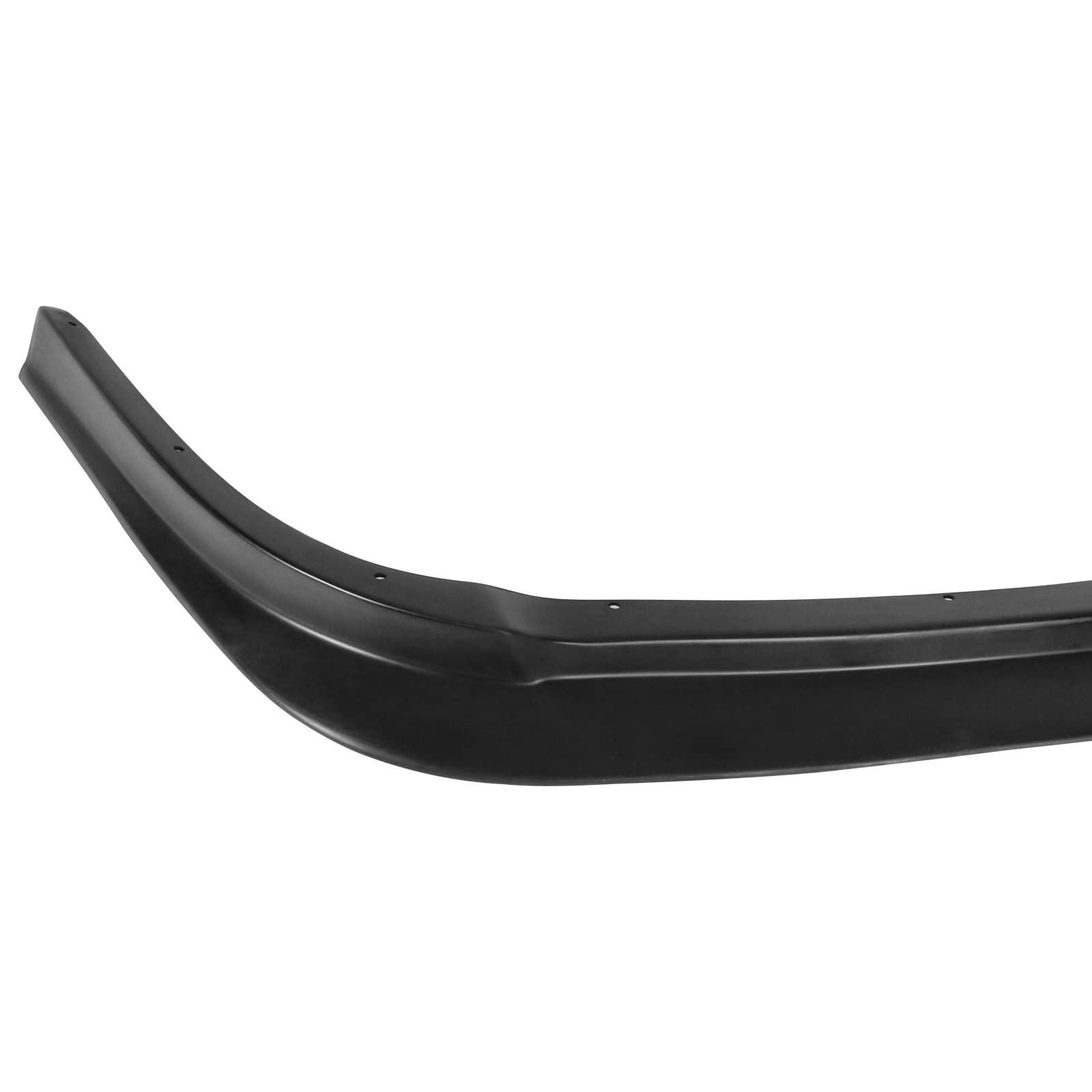 IKON MOTORSPORTS Front Bumper Lip for 1991-1999 Toyota MR2, Unpainted Black PU Spoiler Add-On