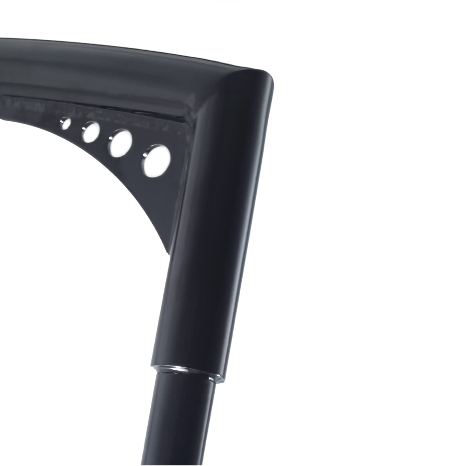Gloss Black 14 Inch Rise 1-1/4'' Batwing Ape Hangers Handlebar Compatible With Harley Softail Flst Fxst Sportster Xl 883 1200 To