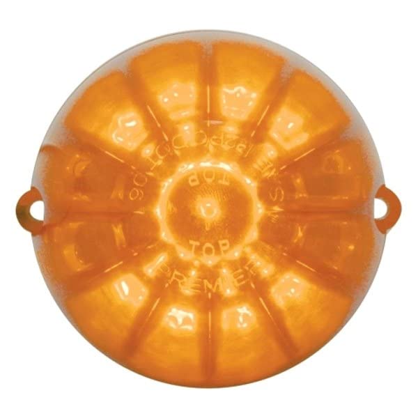 United Pacific 37596B 19 Led Watermelon Grakon 1000 Cab Light - Amber Led/Dark Amber Lens