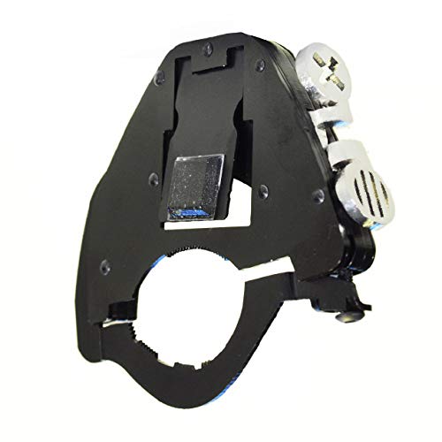 ATLAS Throttle Lock Motorcycle Cruise Control - Top Kit, Black Throttle Assist