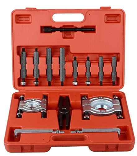 DAYUAN 14pcs Bearing Separator Puller Set, Heavy Duty 5 Ton Capacity 2inch and 3inch Bearings Splitters Puller Kit