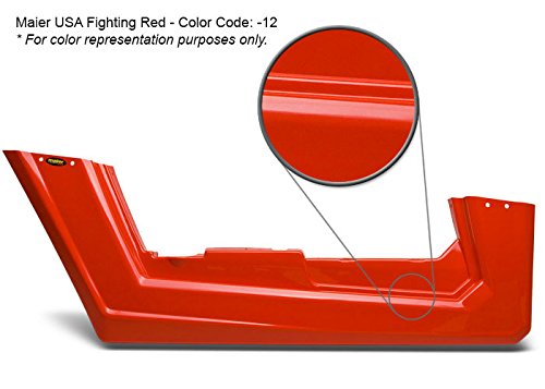 Maier USA Custom Front Fender for Honda TRX300EX, Polypropylene, Fighting Red