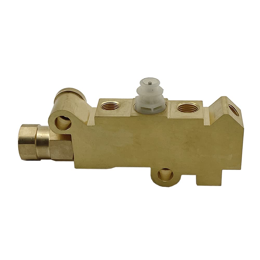 POWERWORKS PV4 Brake Proportioning Valve - Disc/Disc Brake System - Brass Material - Model 749346322123