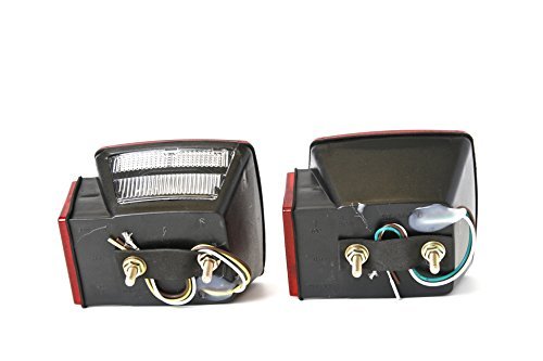 Maxxhaul 70460 12V Led Trailer Tail Lights (Turn/Stop/Signal-Left/Right-Dot Compliant)