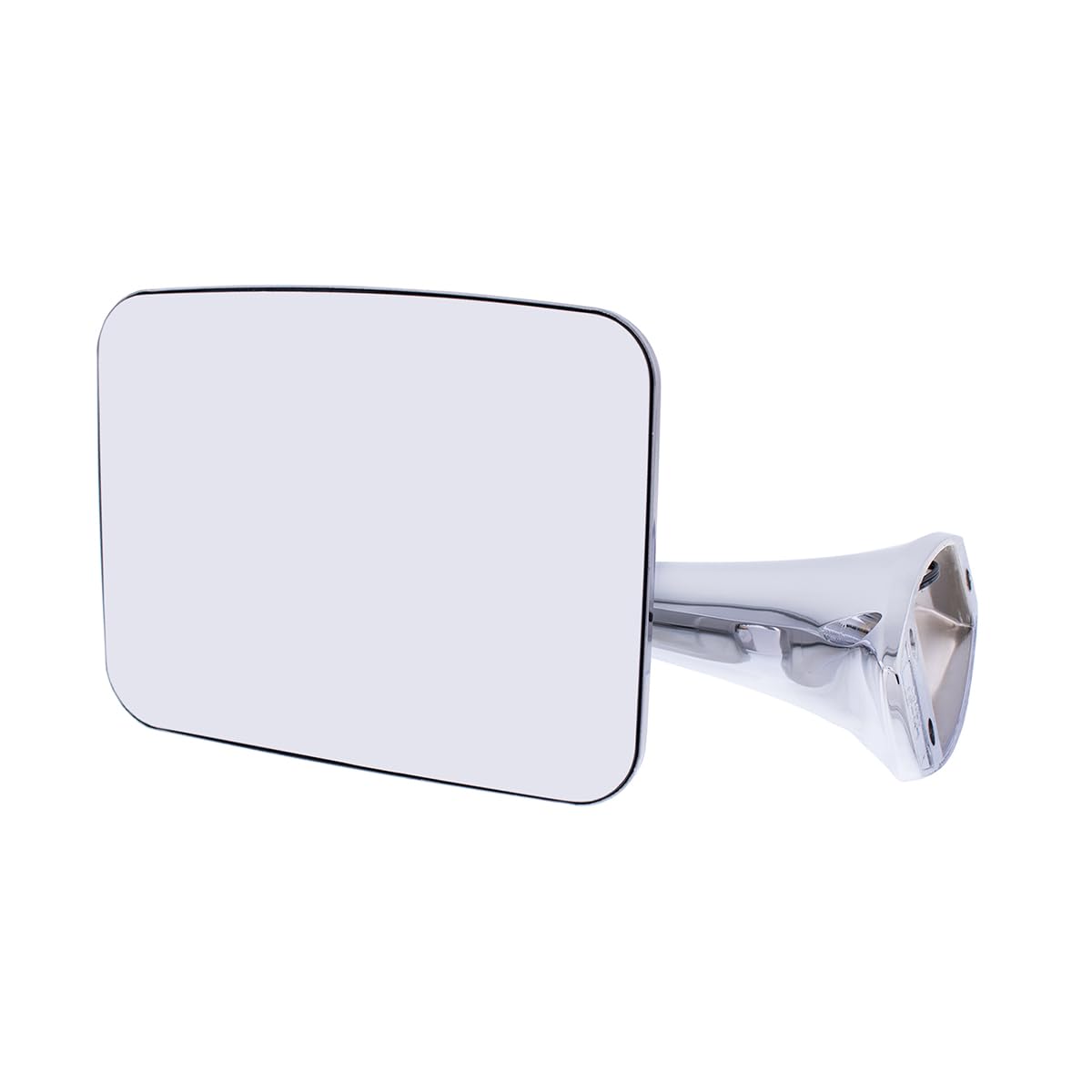 United Pacific 110749 Stainless Steel Exterior Mirror Set w/LED Turn Signal for 1970-72 Chevy/GMC Trucks, Hidden LED Turn Signal