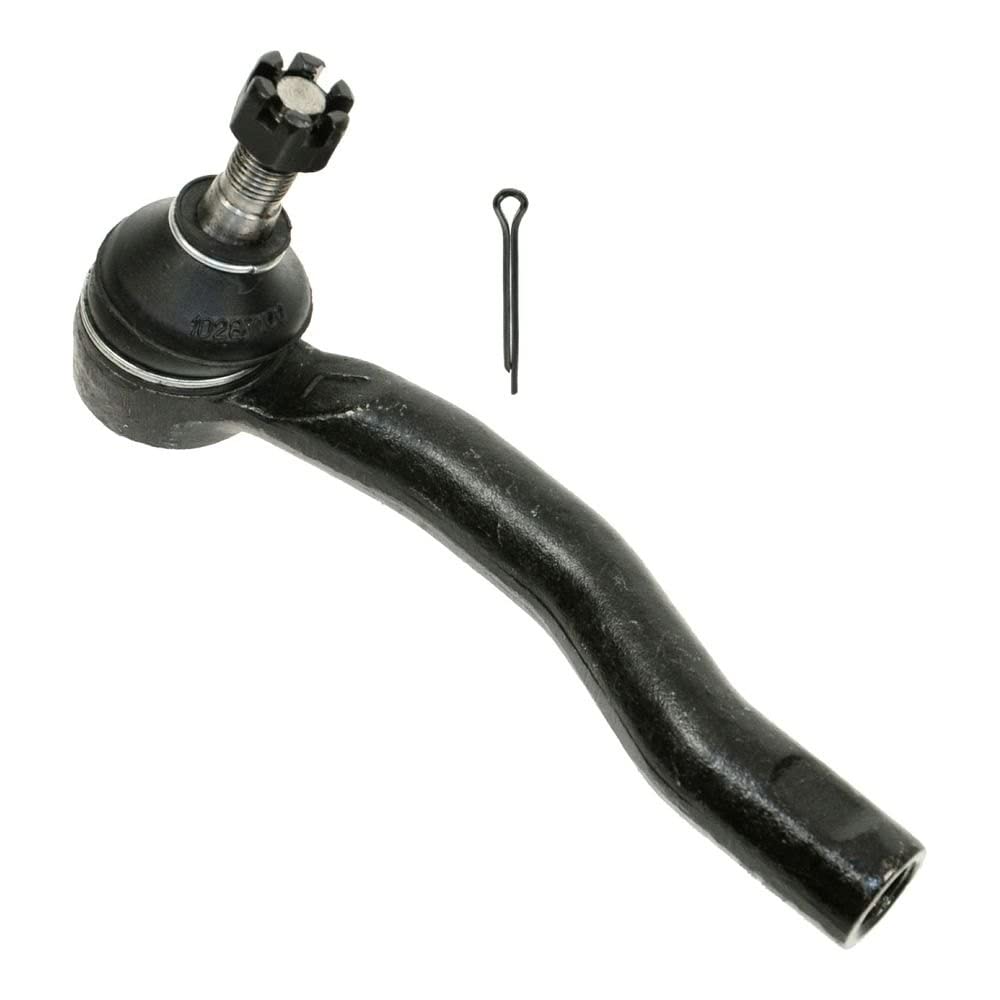 TRQ Front Outer Tie Rod Set Compatible with 2003-2008 Toyota Corolla