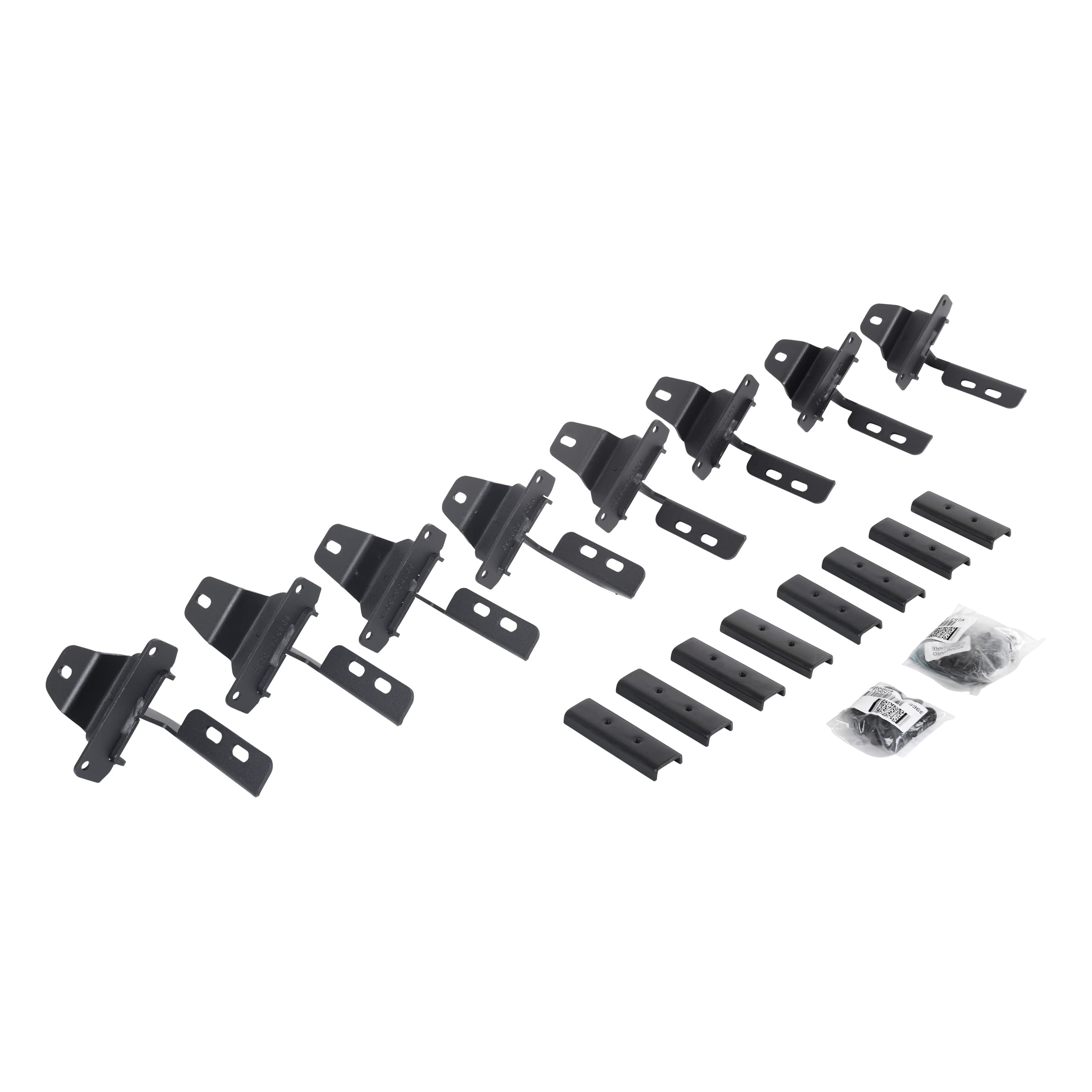 Go Rhino 6945165 Rb10/Rb20 Running Boards - Mounting Brackets Only For Jeep 20-23 Gladiator (Crew Cab Pickup)