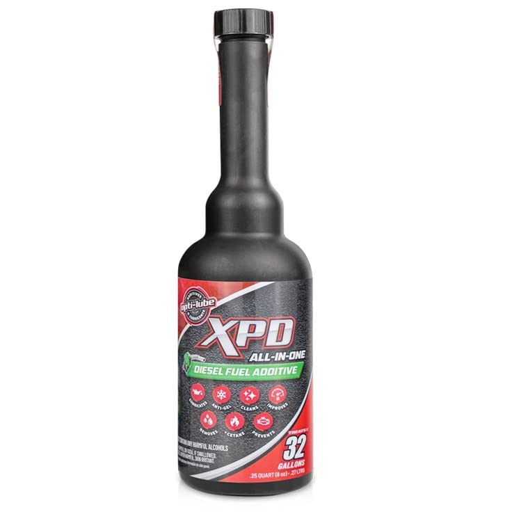 Opti-Lube XPD Diesel Fuel Additive - 1 Gallon with Hand Pump & Long Neck Bottles