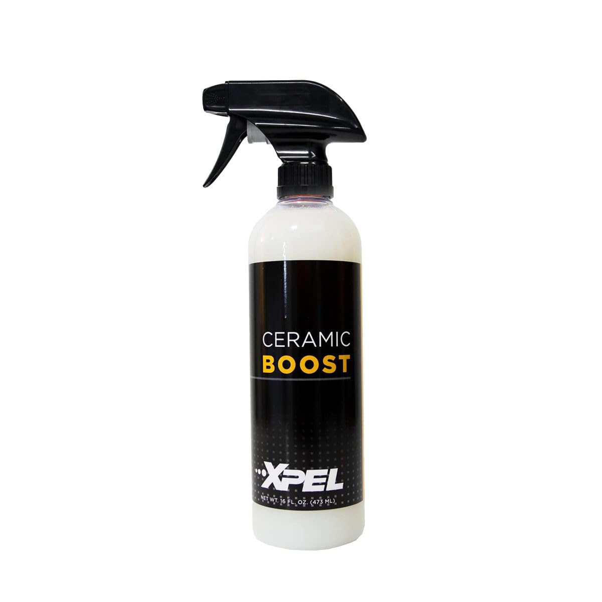 XPEL Ceramic Boost Spray Coating, 16oz - Silicon Dioxide Detail Spray, Water Repellent for Cars, White, Model R1390