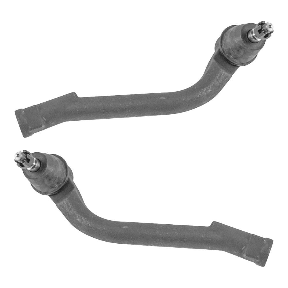 TRQ Front Outer Tie Rod Set Compatible with 2012-2017 Hyundai Azera 2011-2015 Sonata 2010-2017 Tucson 2014-2016 Kia Cadenza Opti