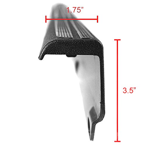 ECOTRIC Tailgate Molding Cap Cover Compatible with Toyota Tacoma 2005-2015 Replacement for 65717-04020 TO1904100 Protector Spoil