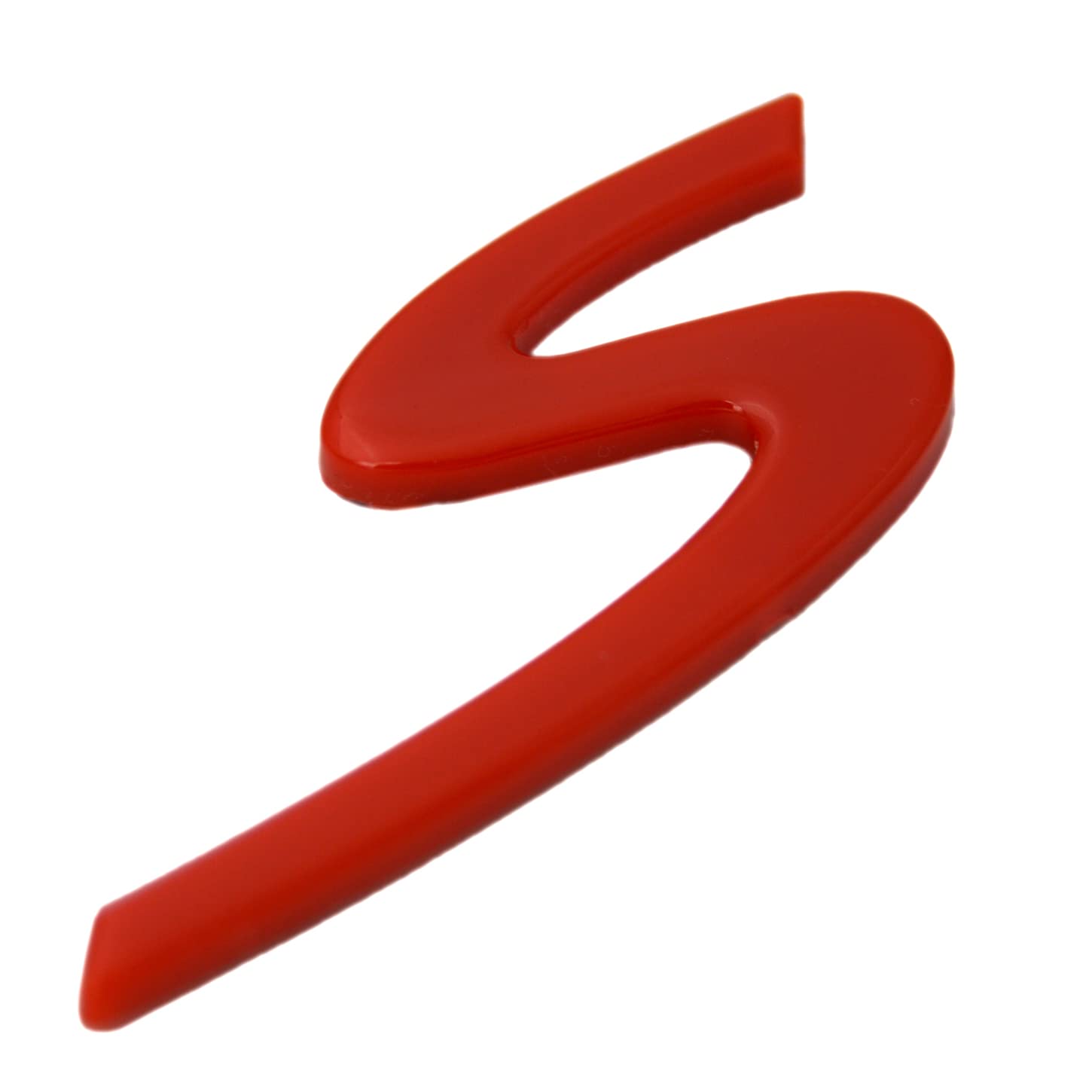Zorratin Red S S Letter Rear Trunk Boot Lid Hatch Tailgate Emblem Badge For Porsche 911 Carrera 991 Panamera Boxster Macan Cayen