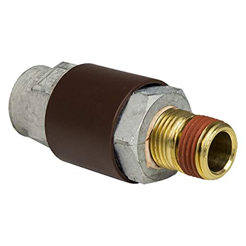 Tectran Quick Release Valve 80-1094, In-Line, Steel, 1/2” Ports, For Tractor Protection Valve & Trailer Hose