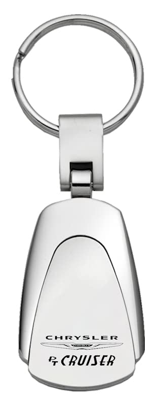 Auto Gold Kc3Ptc Stainless Steel Key Chains, Teardrop Style, P.T. Cruiser