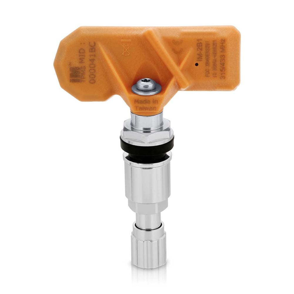 Im1001 Tpms Sensor 315Mhz – Aluminum Stem Tire Pressure Sensors - Pre-Programmed Tire Sensor For Cars - Ready To Install Tpms Sensors Compatible For Chrysler, Dodge, Chevrolet, & More - Pack Of 4