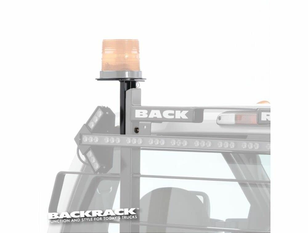 Realtruck Backrack Light Bracket 10.5 | Black, Passenger Side | 91003 | Universal W/Backrack Frame'S