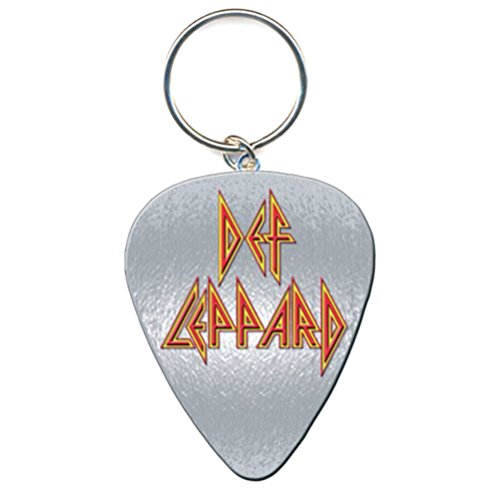 Def Leppard Silver Logo Pick