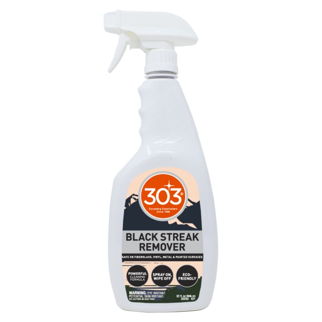 303 Black Streak Remover - Removes Black Streaks and Dirt, Eco-Friendly, Provides A Clean, Streak-Free Finish on RVs, Campers, P