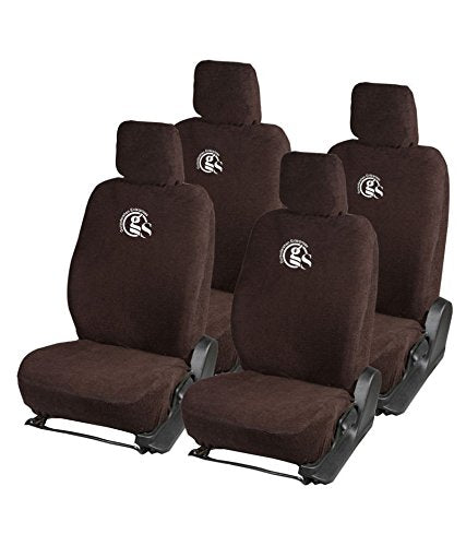Gursudarshan Towel Car Seat Cover for Tata Indigo CS (Coffee)