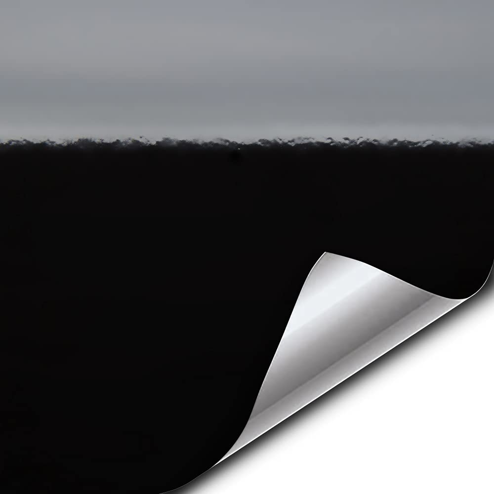 3M 1080 Gloss Black Air-Release Vinyl Wrap Roll (1/2Ft X 5Ft)