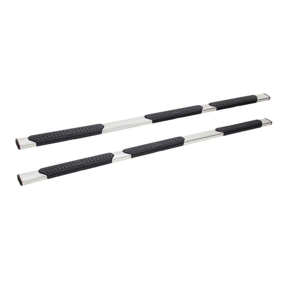 Westin 28-534340 R5 Modular Wheel To Wheel Nerf Bars Fits 2019-2024 Ram 2500 3500 Crew Cab 8' Bed (Exc Dually) Polished Pair