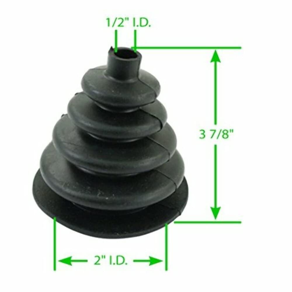 Empi Gear Shift Boot - Black Neoprene, Fits Most Shifters, Model 00-4535-0