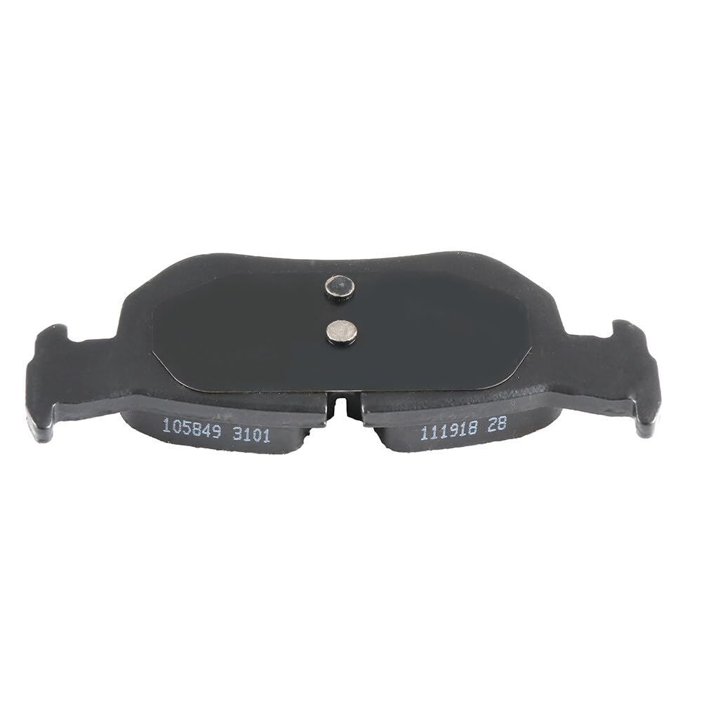 Cciyu D1267 Rear Semi-Metallic Disc Brake Pads Kit - Bmw 128I 08-13, 328I 07-13, 325I 06 & More - 4Pcs