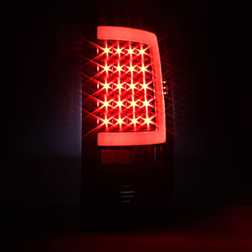 Akkon - For 2007-2013 Gmc Sierra 1500  2007-2014 Sierra 2500Hd 3500Hd Led Light Tube Style Taillights Pair Set