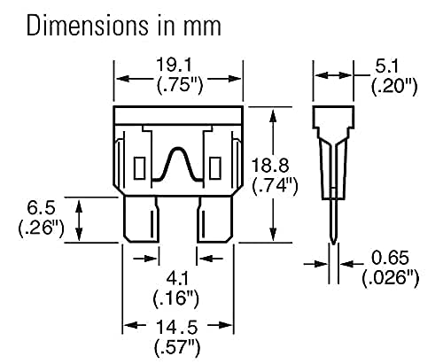 20Pcs Atc/Ato Standard Blade Fuse 15A 32V For Automotive Suv Car Truck Boat Marine 15Amp