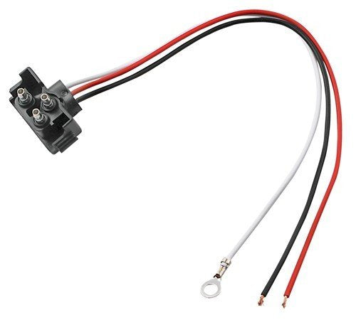 Right Angle 3-wire Pigtail for Sealed Trailer Stop, Turn and Tail Lights - 2 Pack