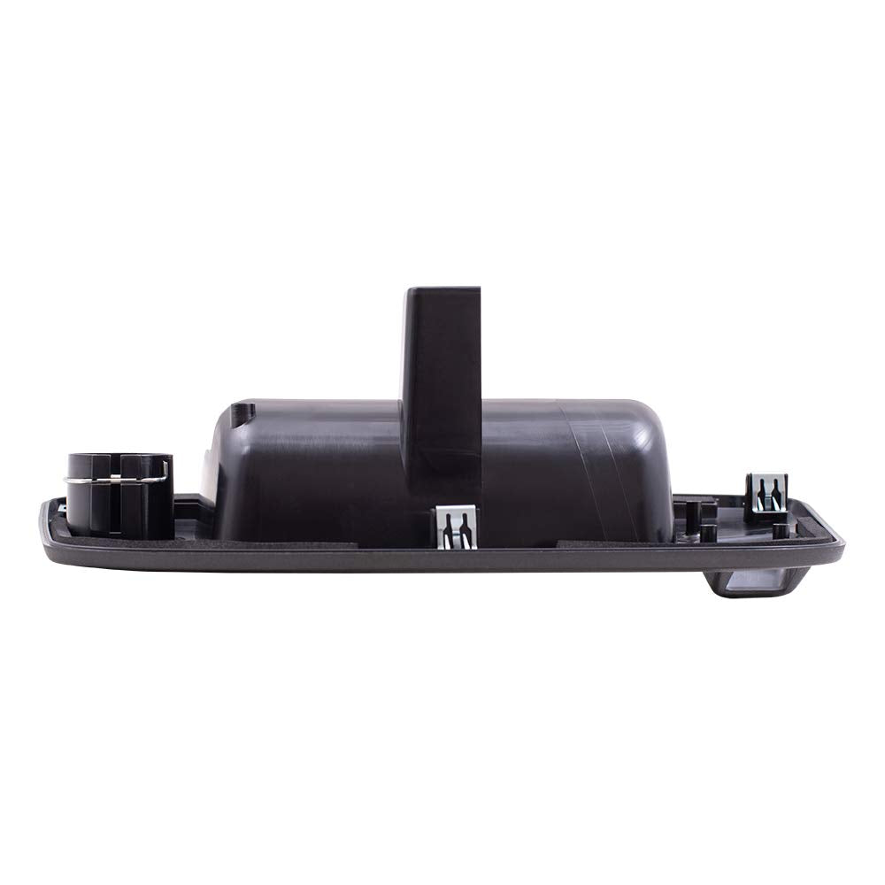 Brock Replacement Tailgate Handle Trim Bezel Textured W/Keyhole & Rear-View Camera Hole Compatible With Silverado Sierra Pickup
