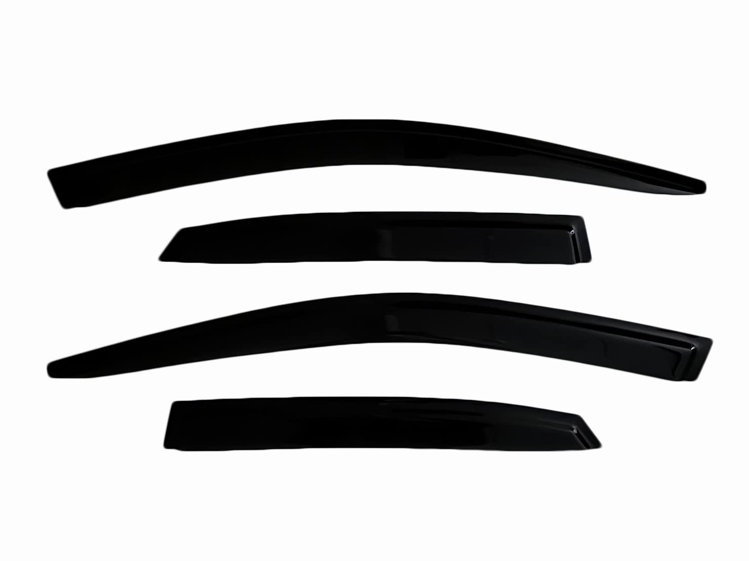 2023-2025 Tape-on Rain Guards for Lexus RX Side Window Deflector Visors 350 350h 500h F Sport Premium Luxury Durable Tinted Vent
