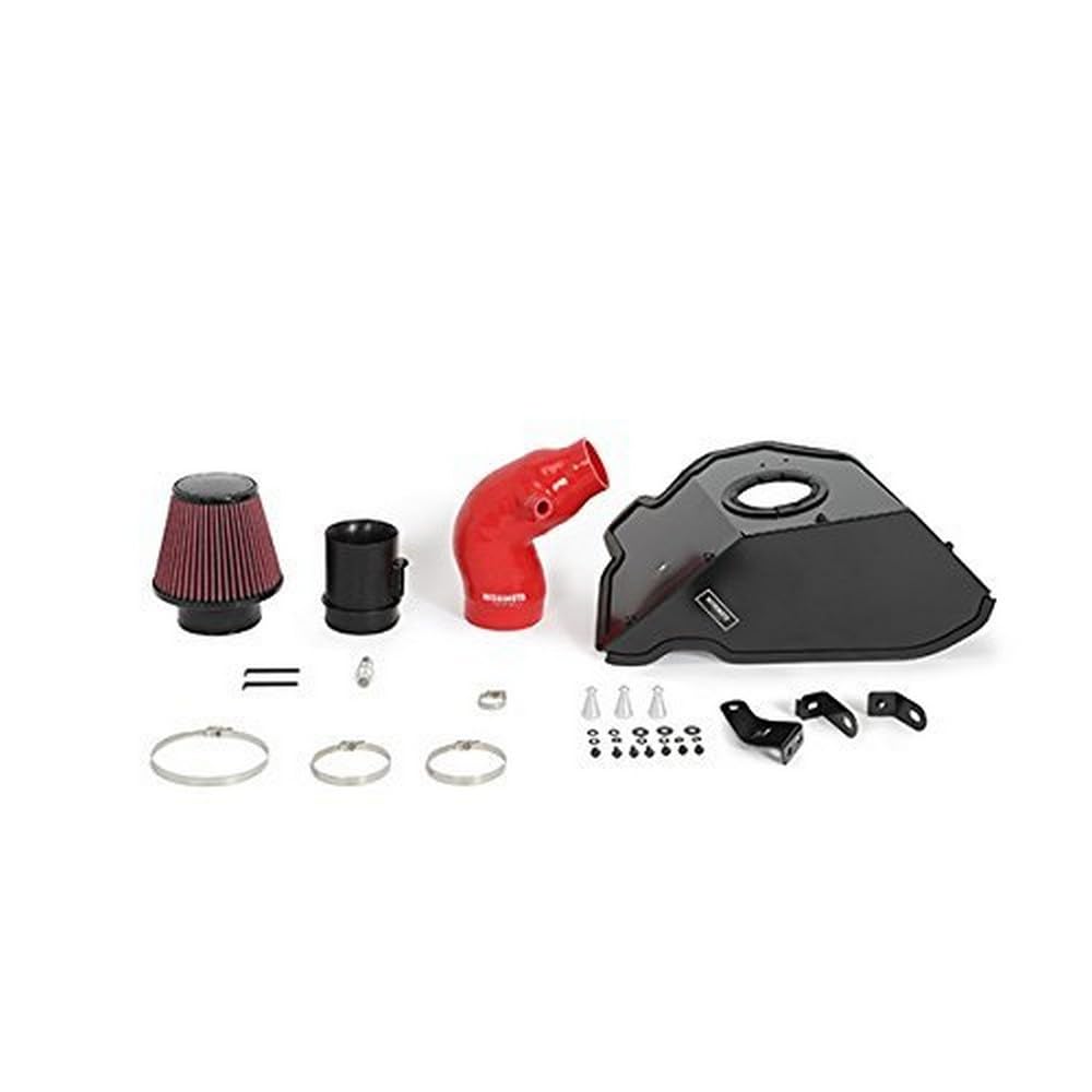 Mishimoto Mmai-Cam4-16Rd Performance Air Intake Compatible With Chevrolet Camaro 2.0T 2016-2018 Red