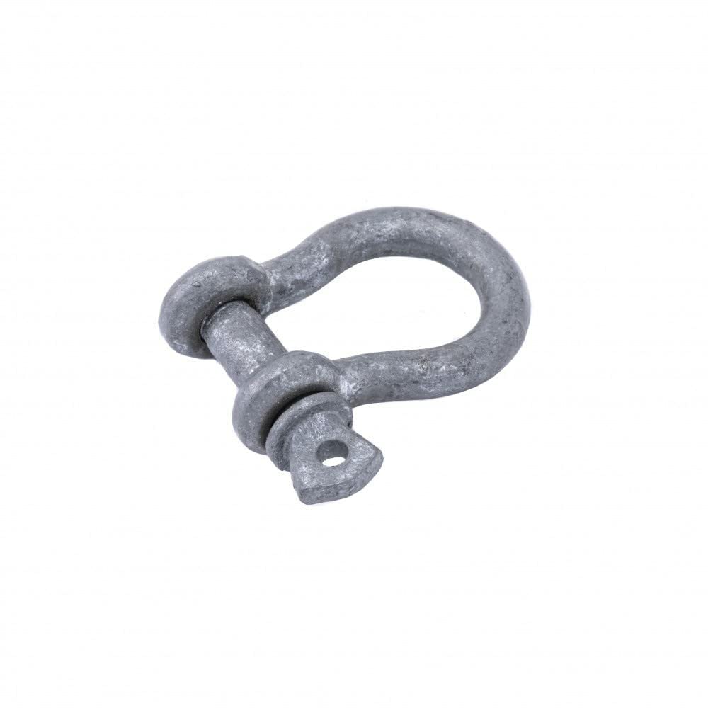 Whitecap Industries S-1530P Galvanized Steel Shackle - 1/4 Rope Size