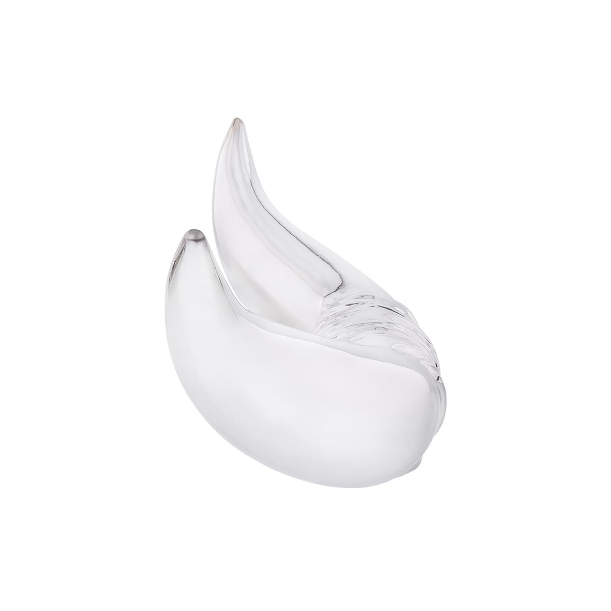 United Pacific 72005 Heavy-Duty Chrome Bull Horn Hood Ornament, Cast Metal Construction, Universal Two Stud Installation, Detail