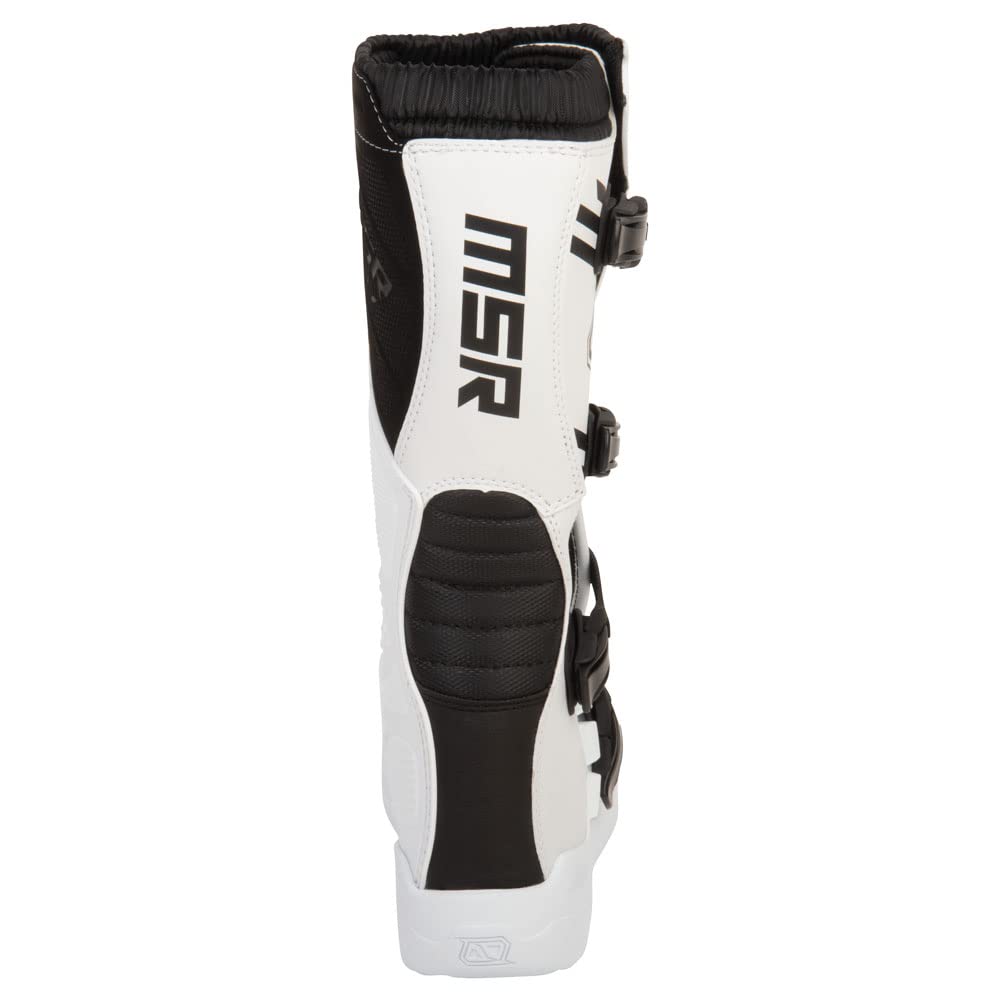 Msr M3X Motocross Boot (13, White)