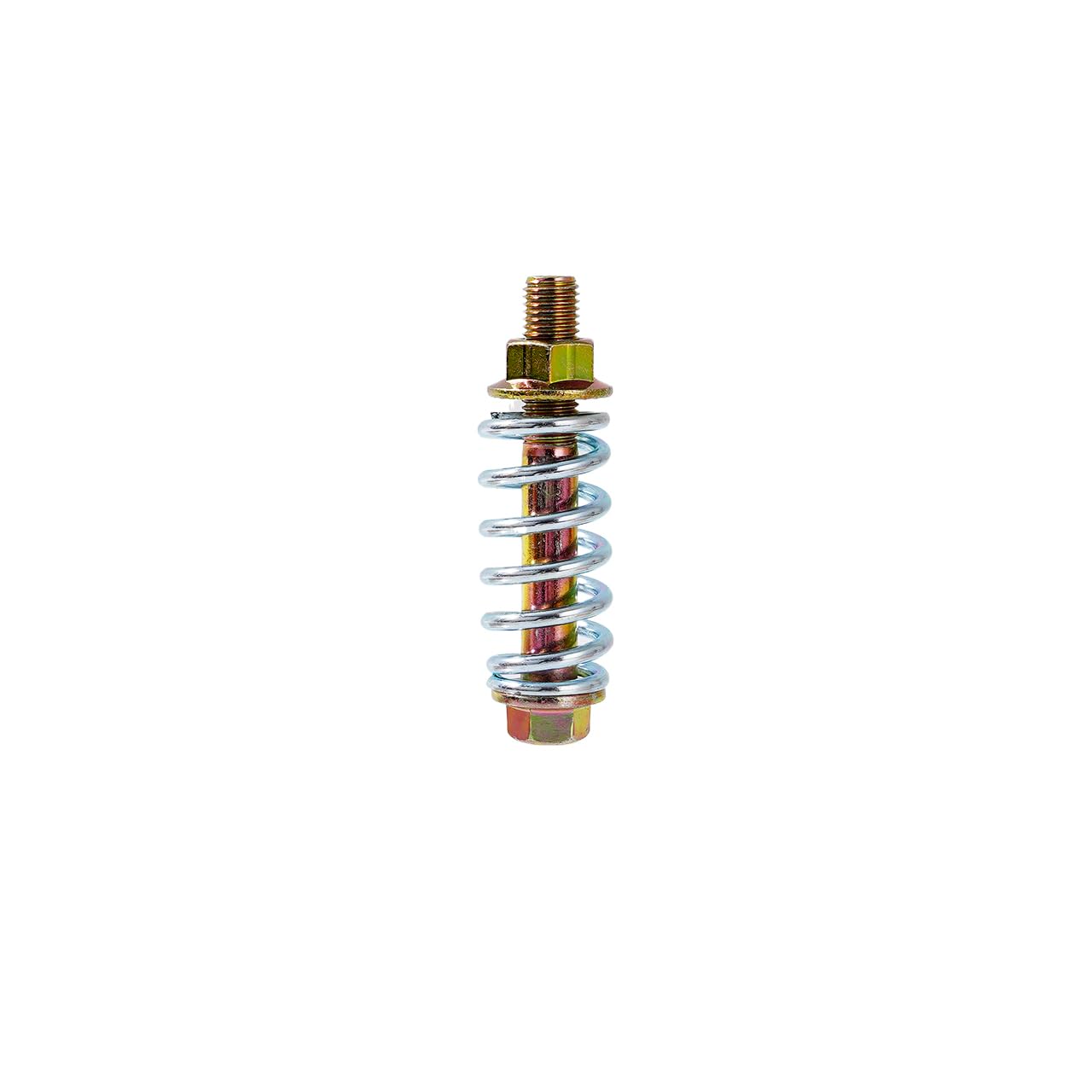 Rwraps Exhaust Spring Bolt & Nut Hardware Kit, M10-1.5x67mm, Mild Steel, 2-Pack