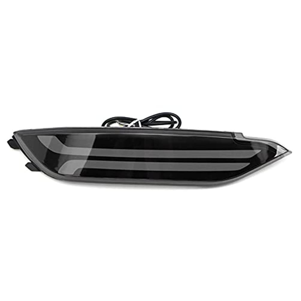 Ecahayaku Compatible With Hyundai Tucson 2015 2016 2017 Led Rear Bumper Reflectors Brake Tail Driving Light Fog Lamps Assembly W