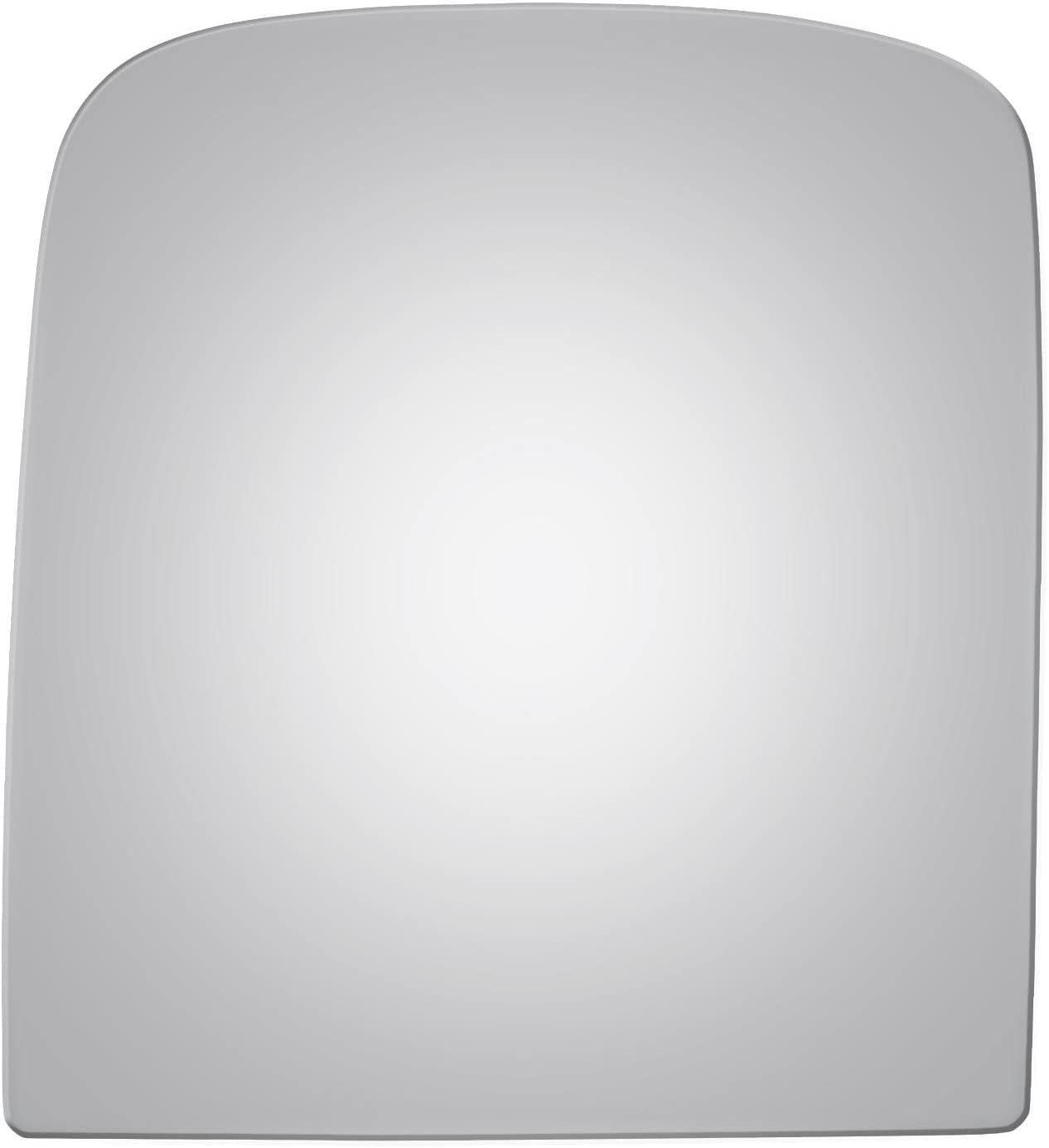 Burco 4114 Upper Flat Driver Side Manual Mirror Glass For Chevy Silverado 1500, Silverado 2500 Hd, Silverado 3500, Silverado 350