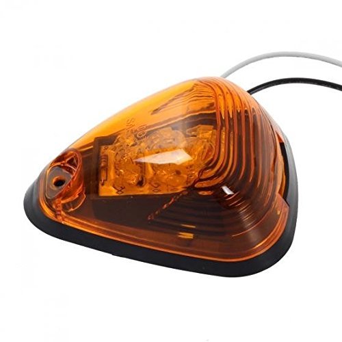 5Pcs Amber Lens Amber Led Cab Roof Marker Lights, Komas Roof Top Lamp Clearance Running Light Replacement For Truck Suv Ford 199