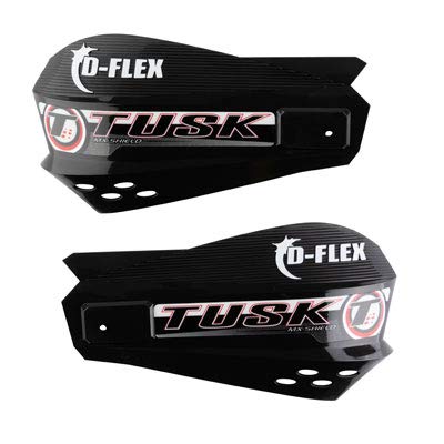 Tusk Mx D-Flex Replacement Plastic Hand Shields Black