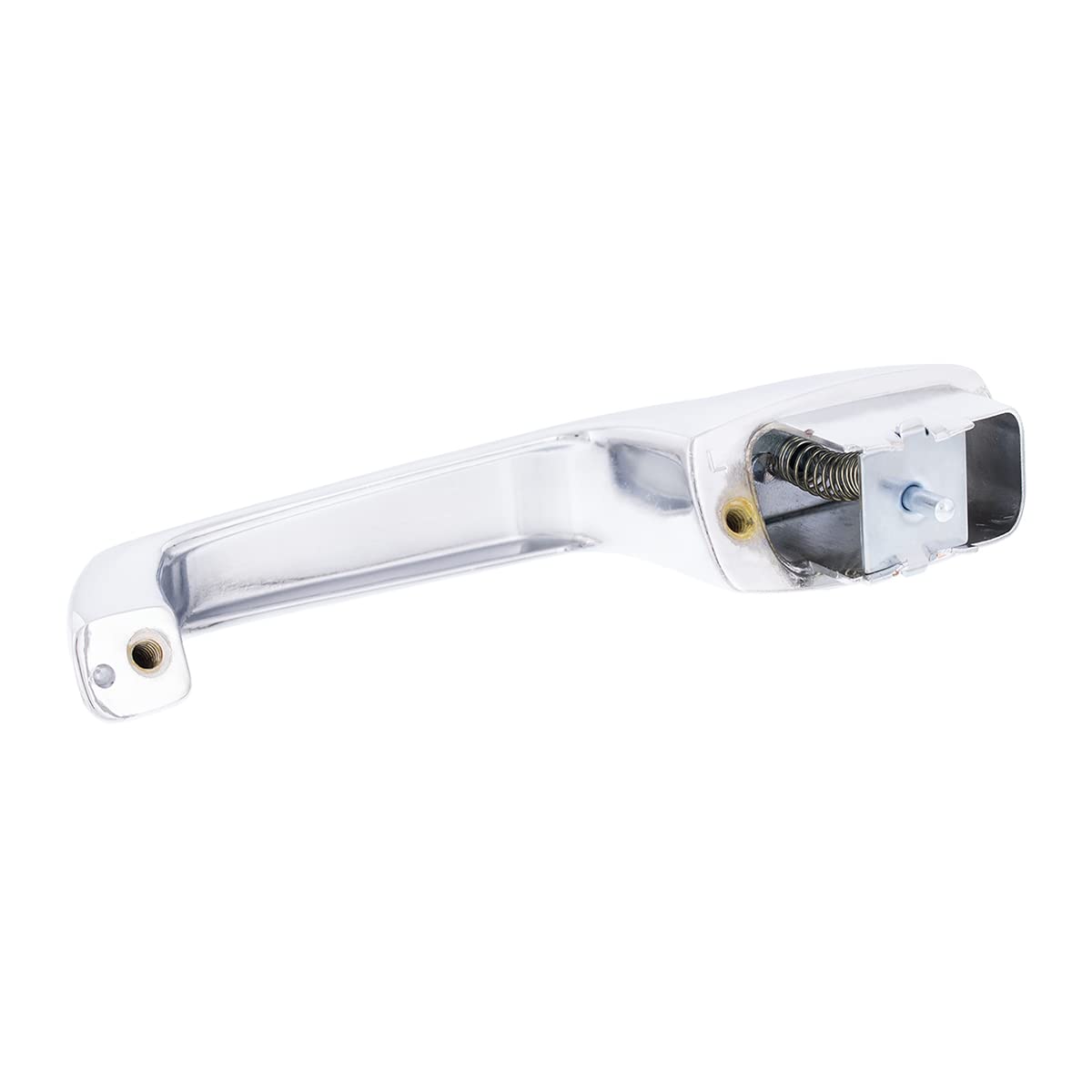 United Pacific 115670 Outside Exterior Door Handle Set For 1967-72 Chevy Truck, Triple Chrome Plated, Die-Cast Metal, Door Handl