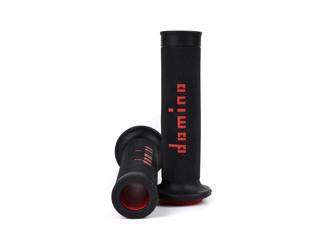 Domino Rubber Grip Offroad Right D.22  Mm. L.126  Mm Black A25041  C4240B7  0