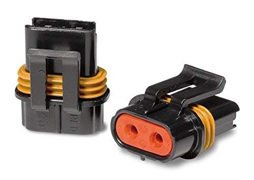 263Pcs 46Amp (2,3 Pin) 46Amp Metri-Pack Waterproof Connector Terminals And Seals 10-12 14 16 Awg Kit