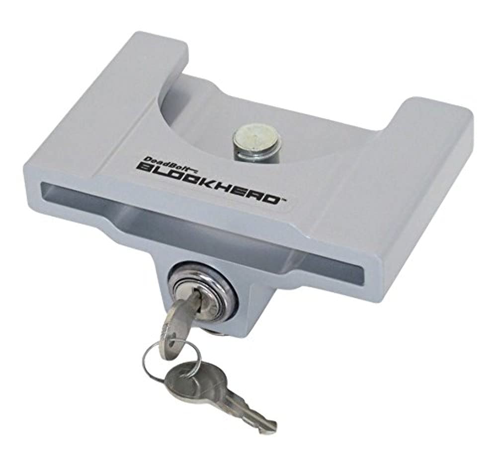 C.T.Johnson TCL1YL Deadbolt Blockhead Trailer Coupler Lock
