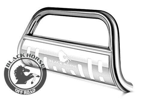 Black Horse Bull Bar Skid Plate, Stainless Steel, Compatible with 2019-2024 Toyota Rav4 & 2021-2024 Venza, Model CBS-TOB4802SP