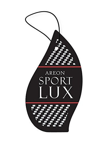 AREON Sport Lux Silver Air Freshener - Premium Cologne, Long Lasting, Pack of 3